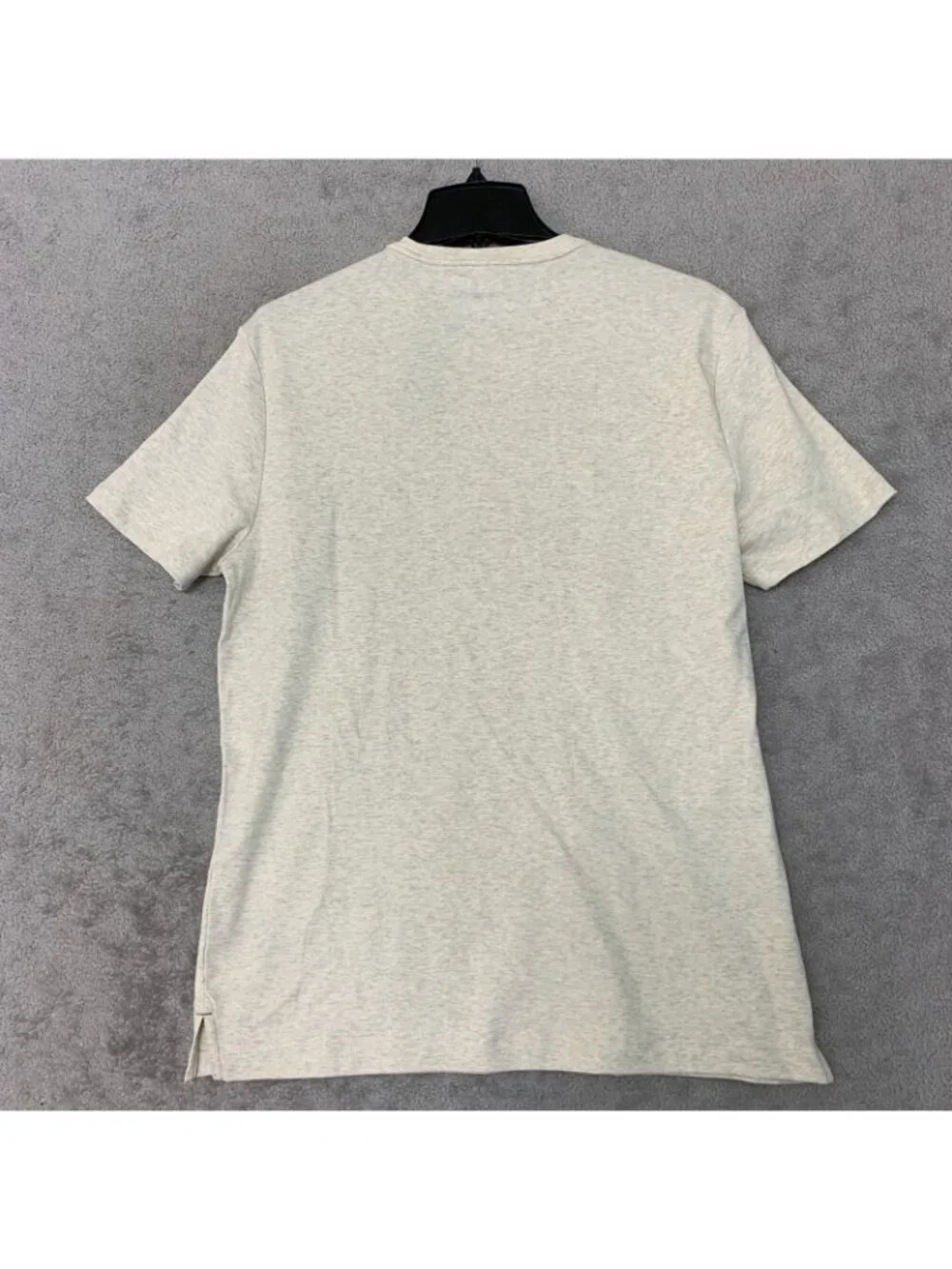 NWT Banana Republic Men's S Luxe Touch  Beige T-Shirt 100% Cotton Short sleeve